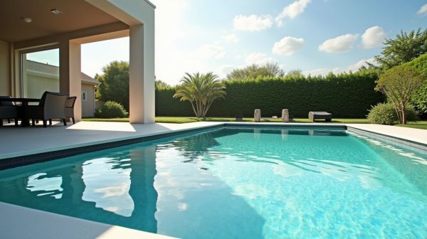 Prix piscine coque adaptée jardin avec Neptune Piscines