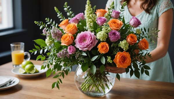 Offrez des bouquets de fleurs fraîches livrés par un fleuriste local